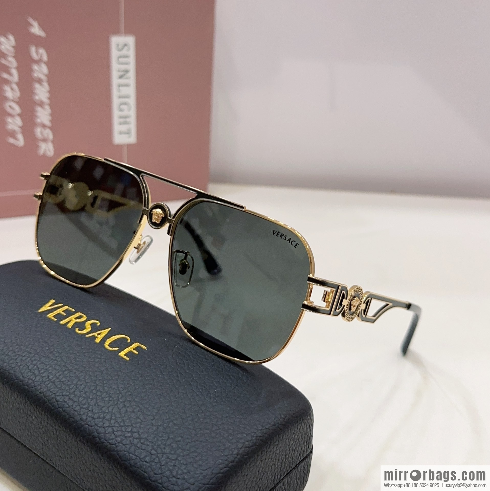 VERSACE Versace box unisex sunglasses