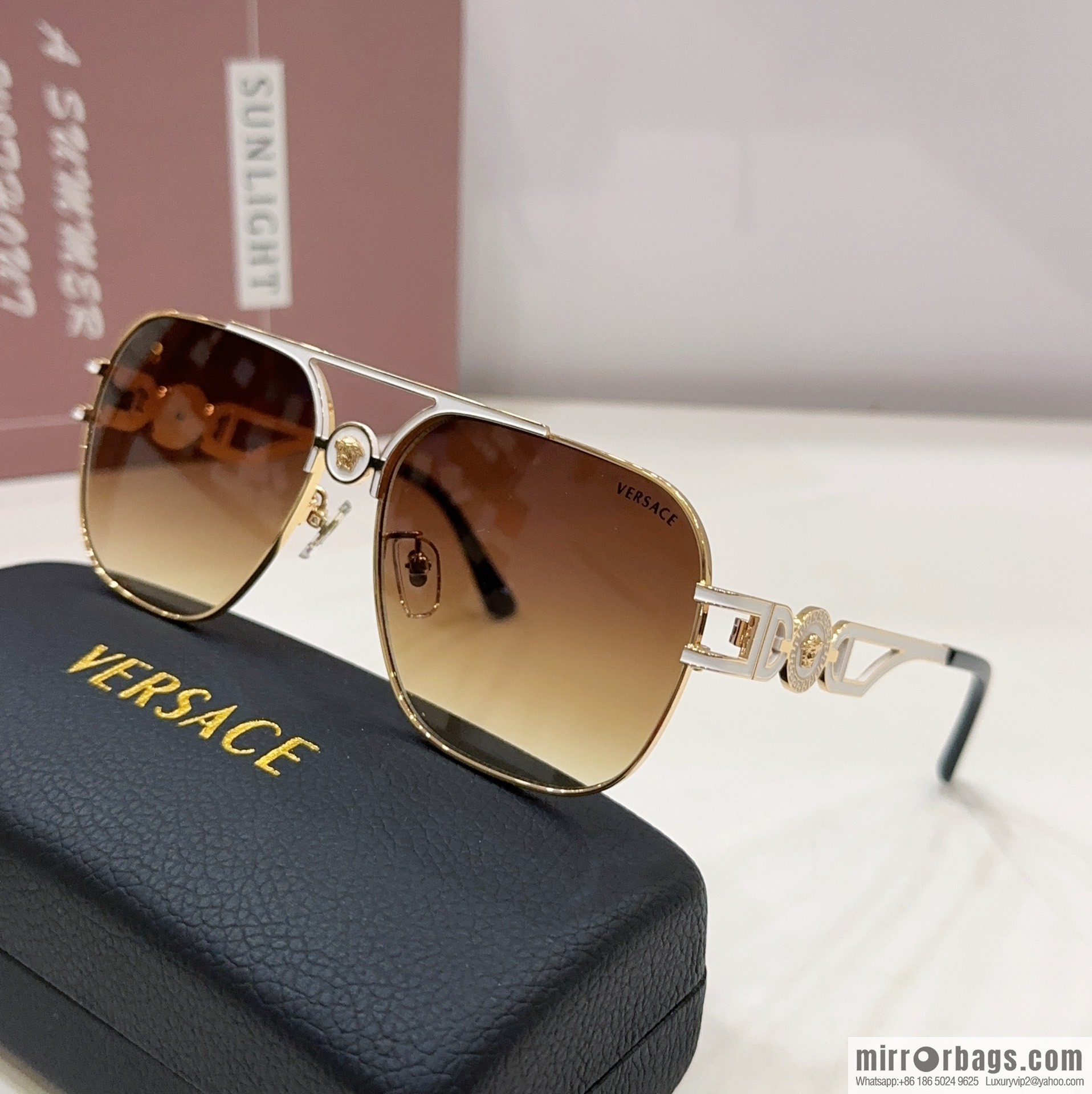 VERSACE Versace box unisex sunglasses
