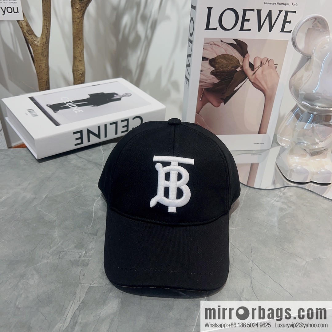 Burberry Burberry men's and women's same TB letter cap