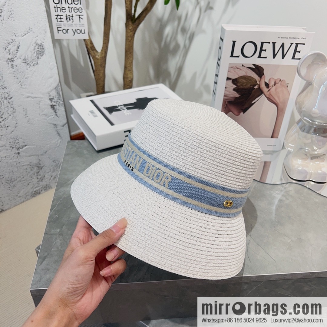 Dior Diorafina Flat Top Hat