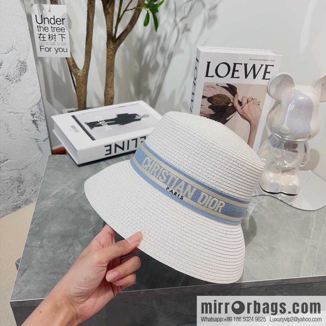 Dior Diorafina Flat Top Hat