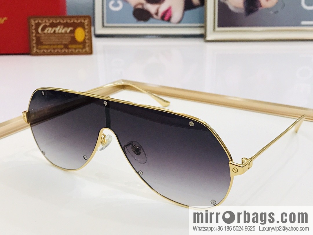 Cartier's new integrated men's sunglasses