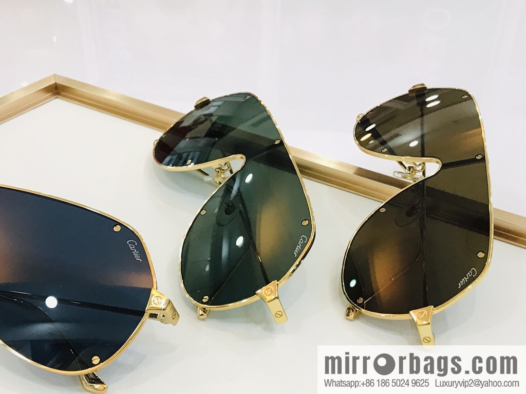 Cartier's new integrated men's sunglasses