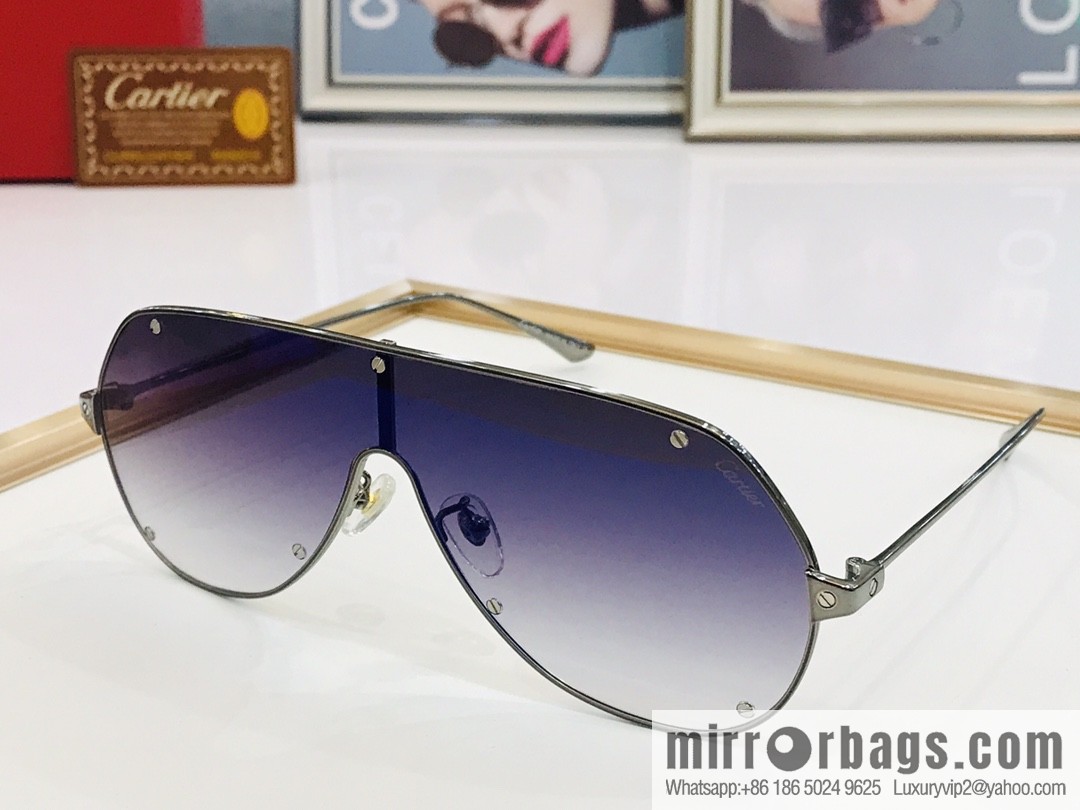 Cartier's new integrated men's sunglasses