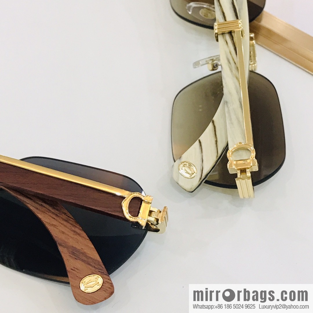 Cartier's new rimless men's sunglasses