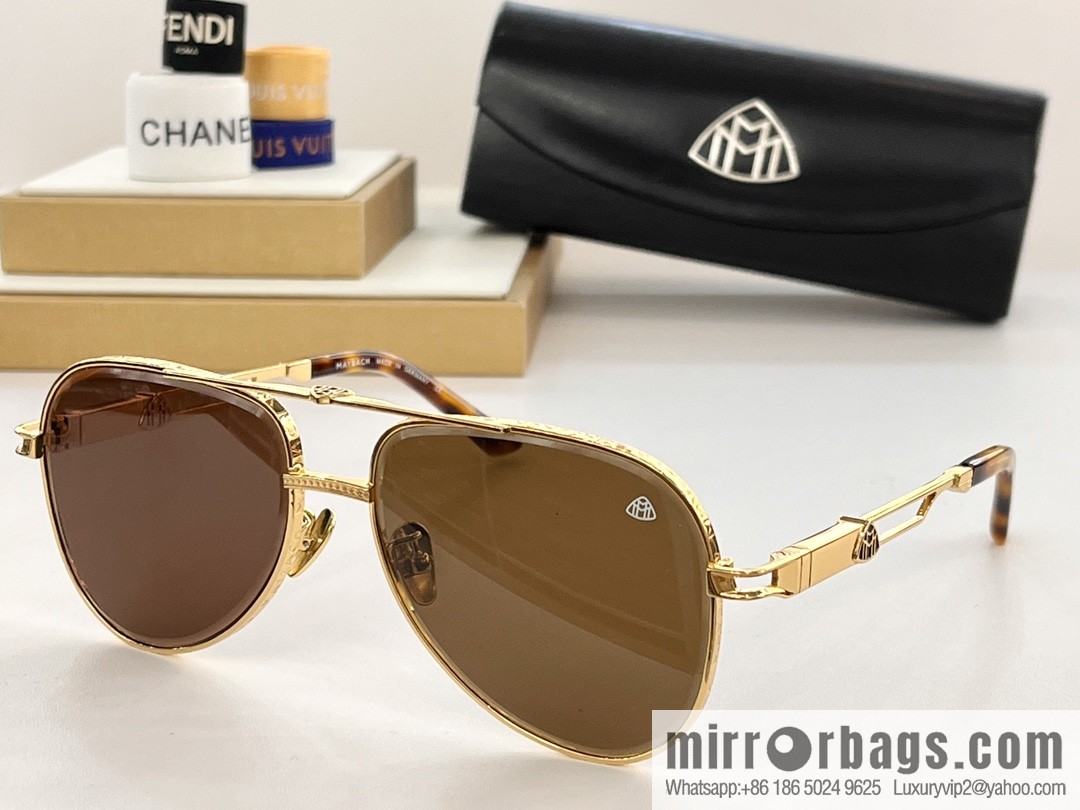 Maybach toad-shaped men's sunglasses