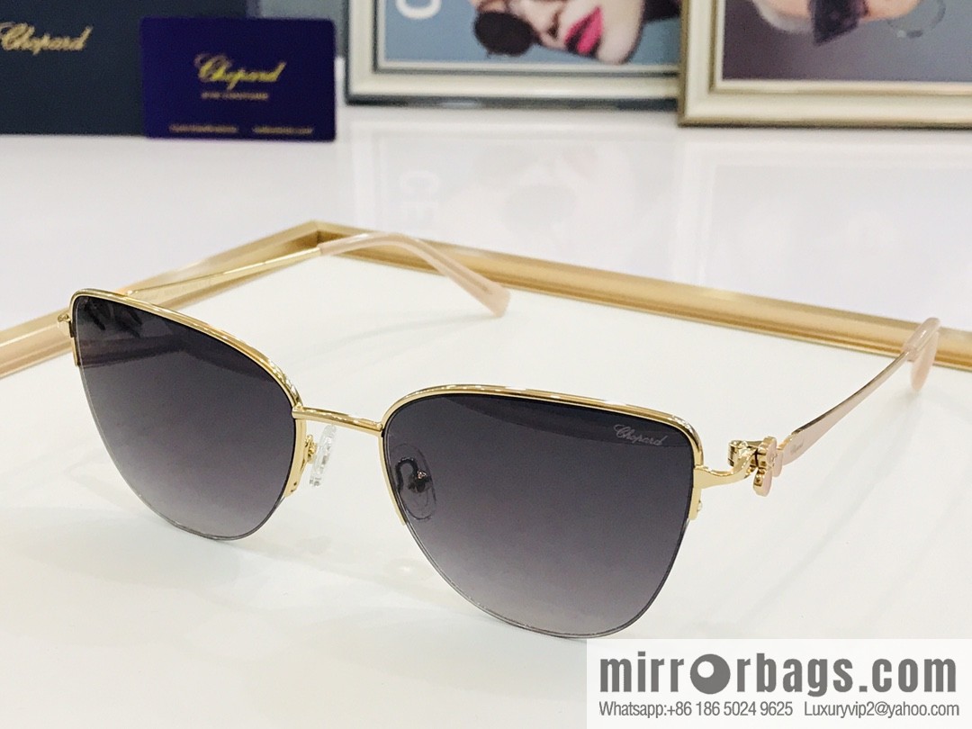 Chopard Metal Framed Unisex Sunglasses