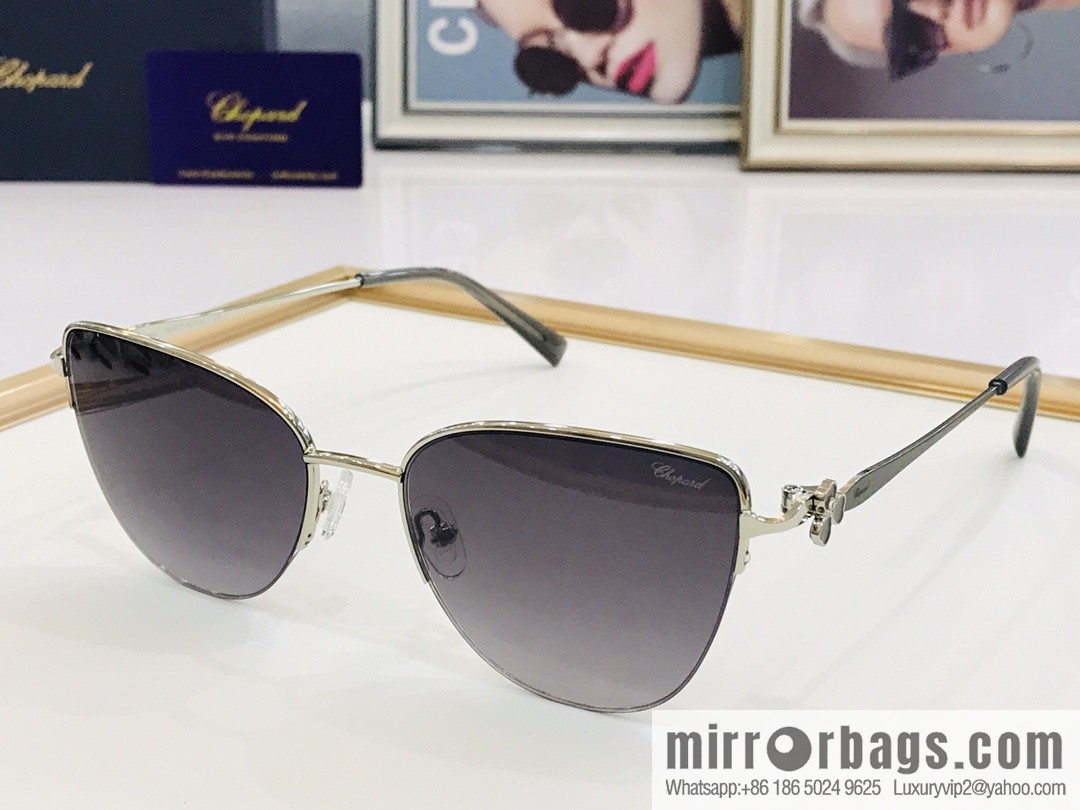 Chopard Metal Framed Unisex Sunglasses