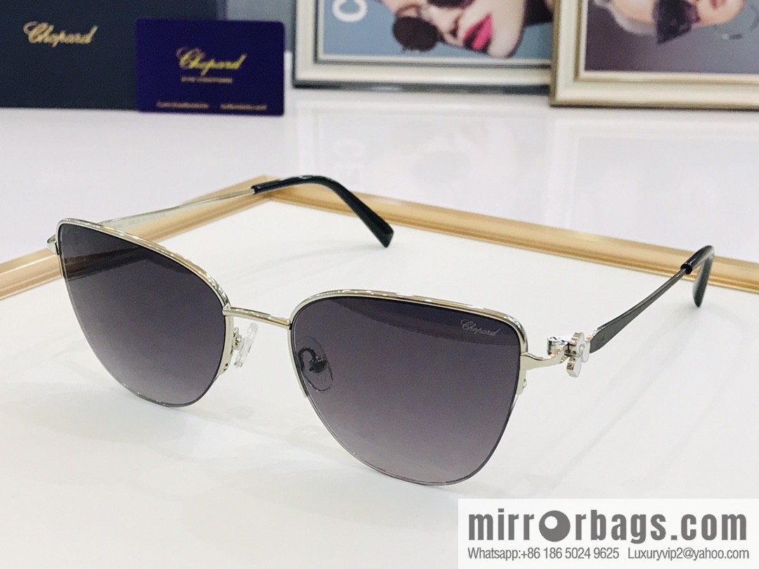 Chopard Metal Framed Unisex Sunglasses