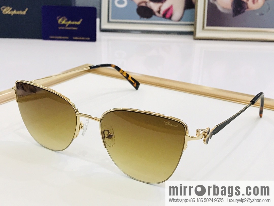 Chopard Metal Framed Unisex Sunglasses