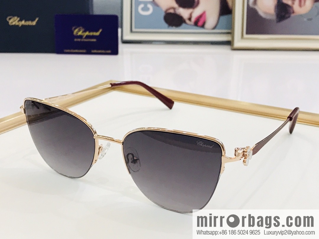 Chopard Metal Framed Unisex Sunglasses
