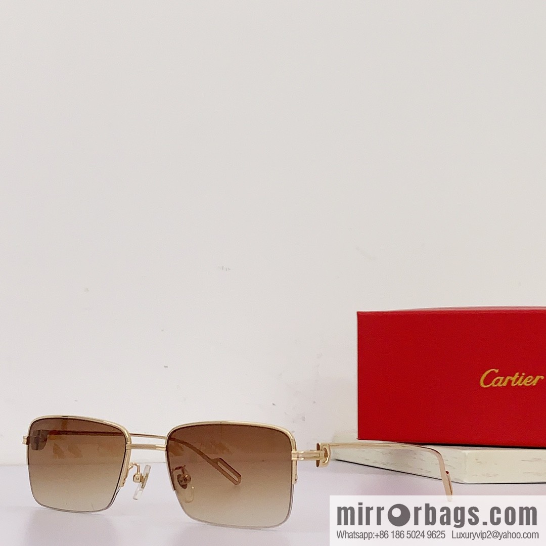 Cartier Ultra Light Frame Unisex Sunglasses
