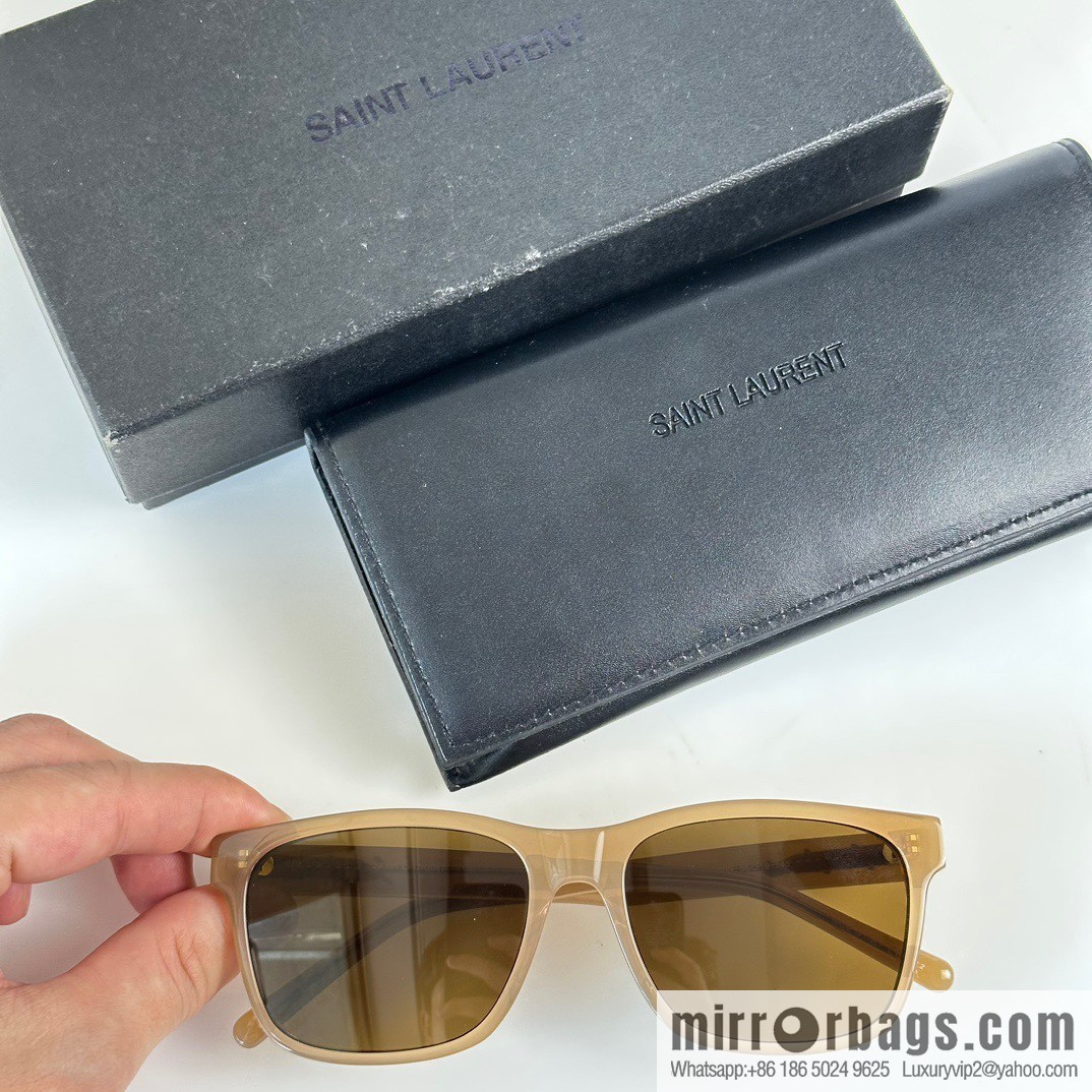 Saint Laurent simple square sunglasses for men and women
