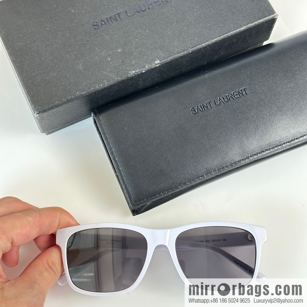 Saint Laurent simple square sunglasses for men and women