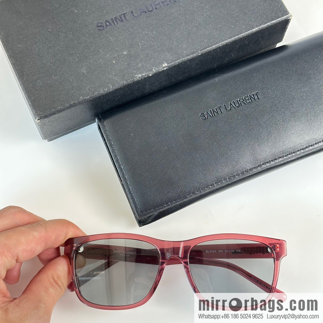 Saint Laurent simple square sunglasses for men and women