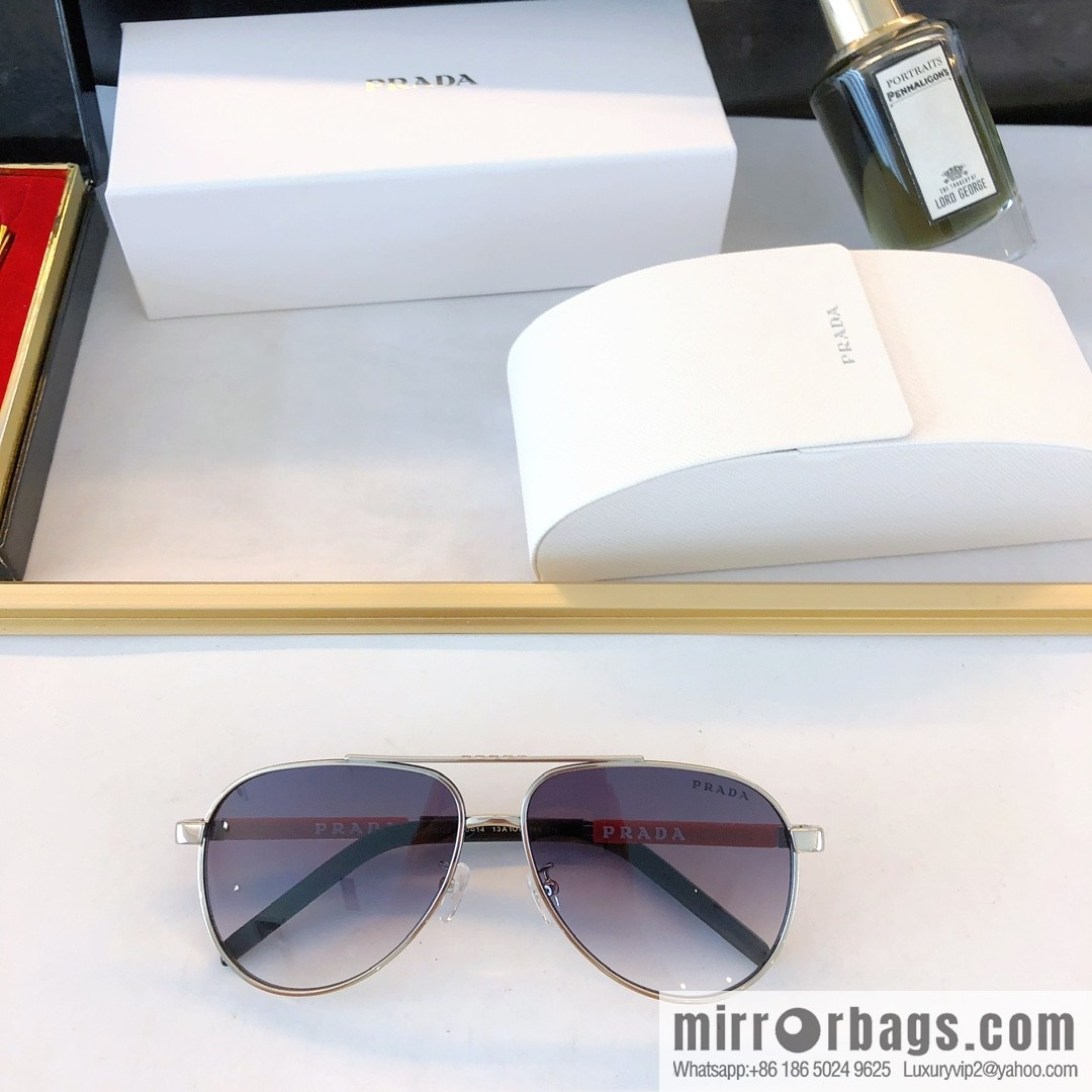 Prada colloid brand logo pilot toad mirror