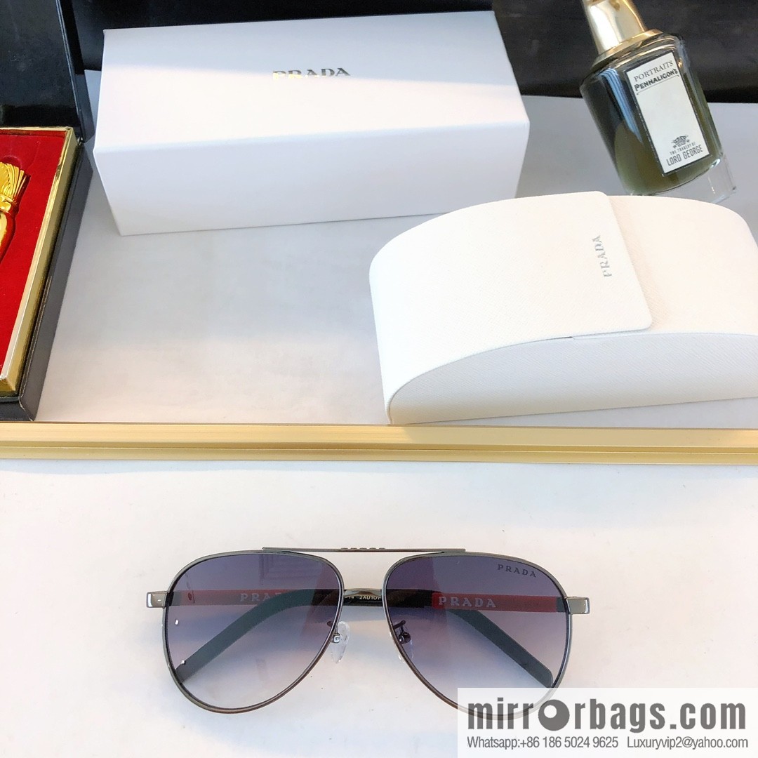 Prada colloid brand logo pilot toad mirror
