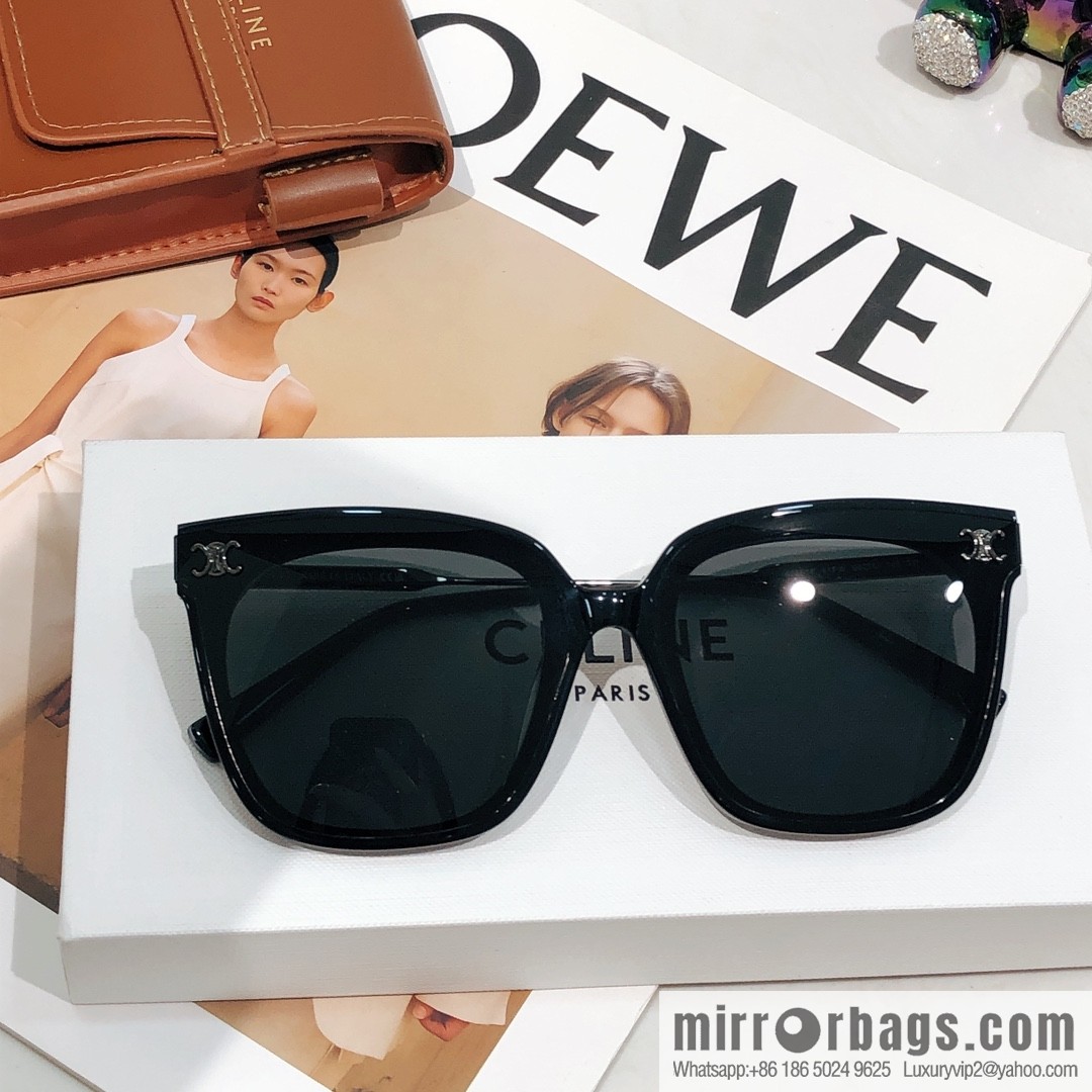 CELINE Celine Arc de Triomphe temple letter logo unisex sunglasses
