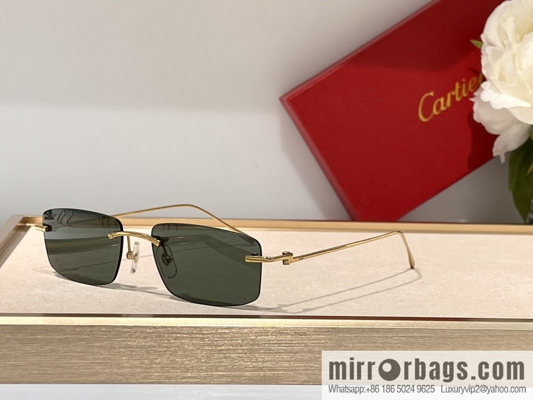 Cartier new men's business sunglasses