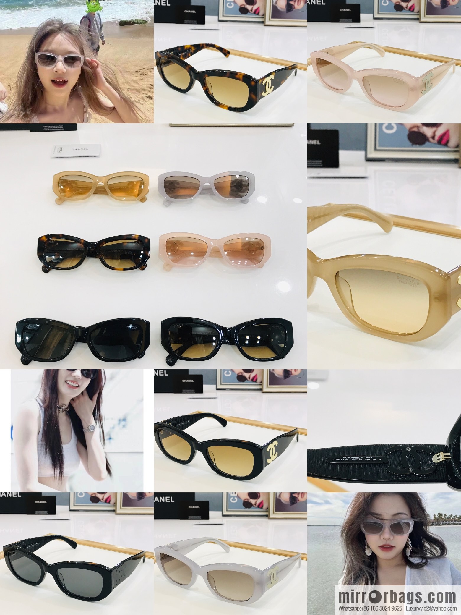 Chanel Large Frame Women's Sunglasses