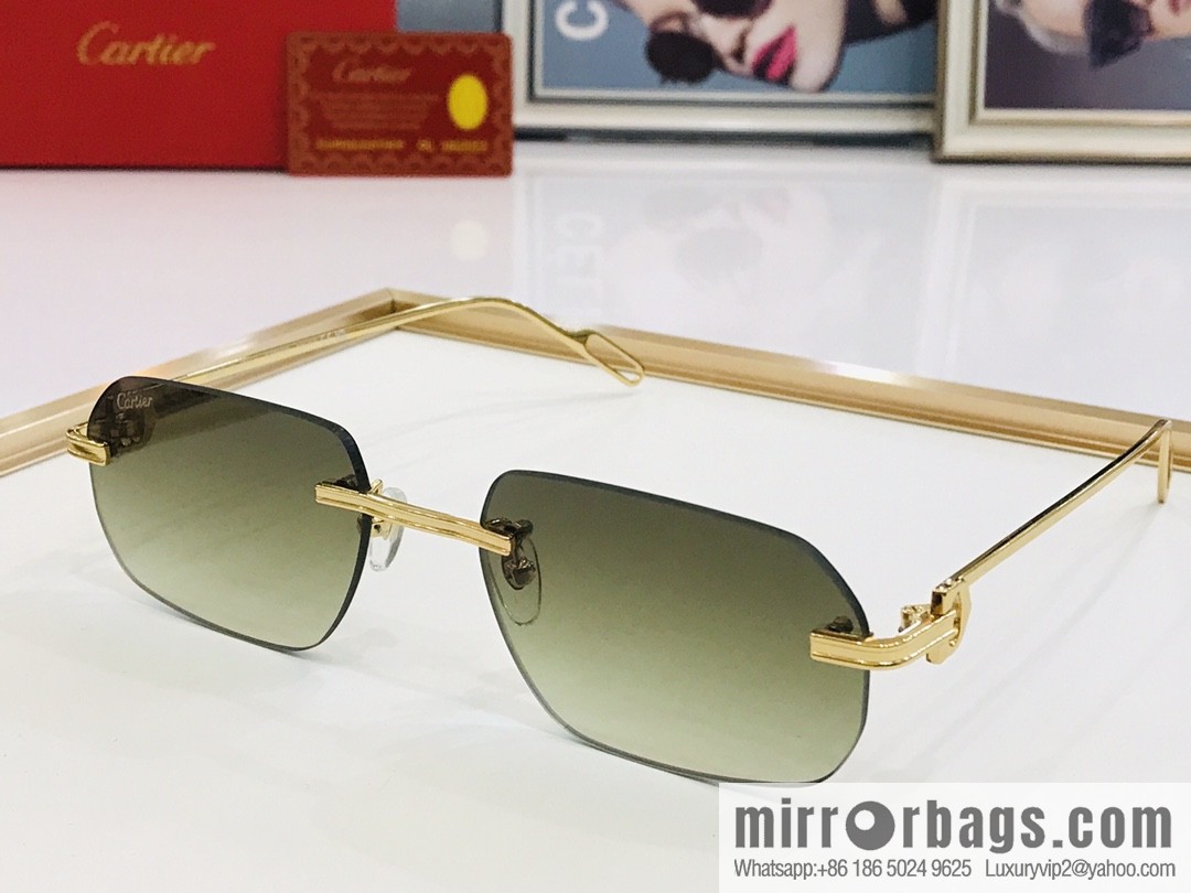 Cartier Cartier official website classic sunglasses