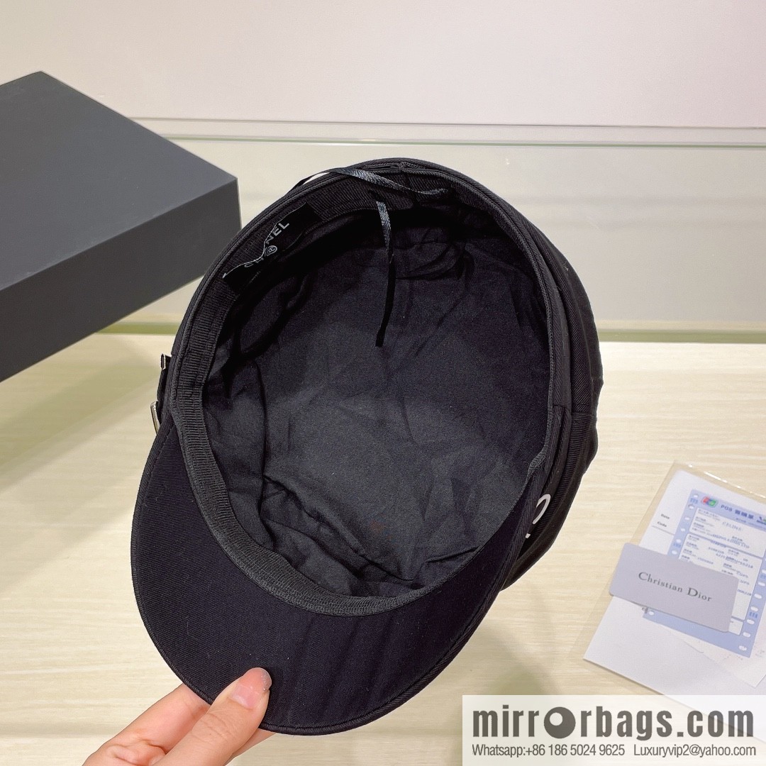 CAHNEL Chanel exclusive customized version of Xiaoxiang military hat