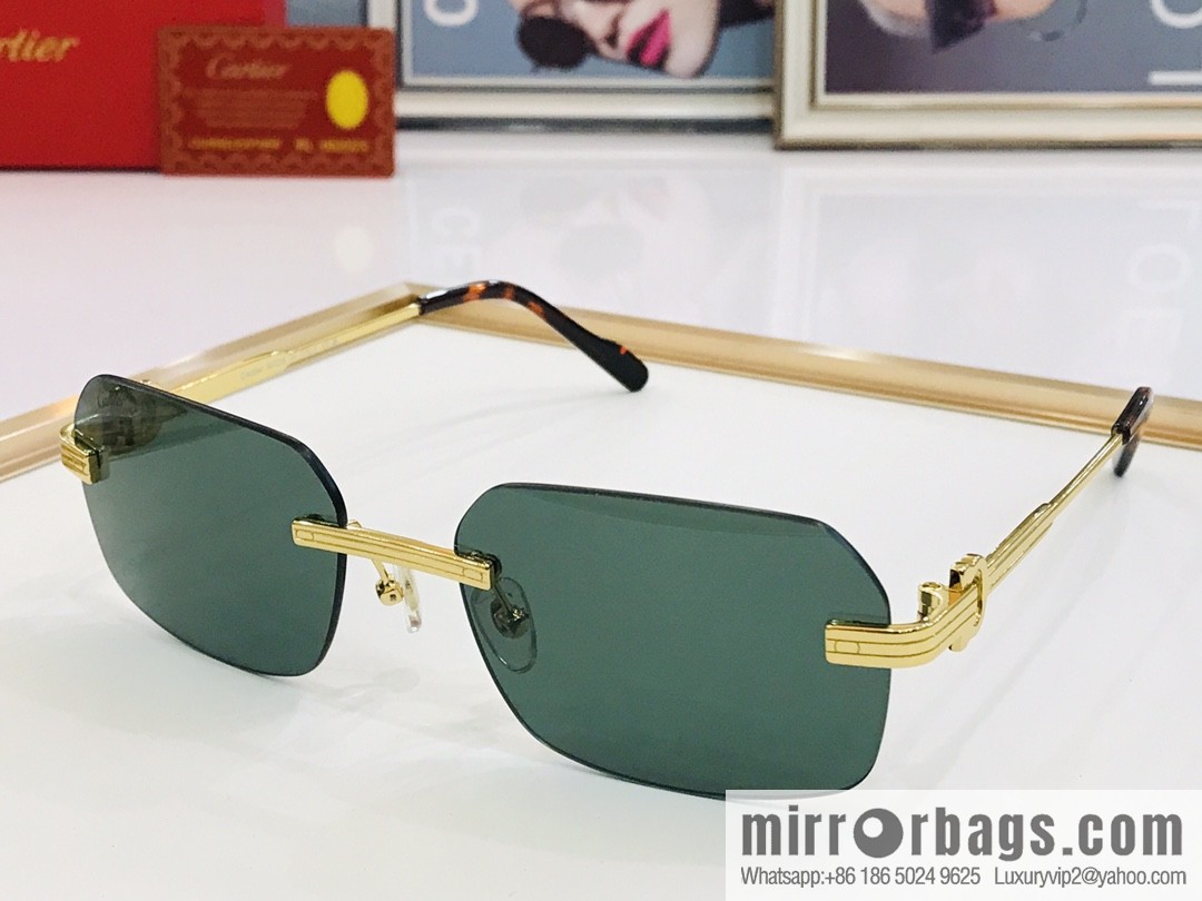 Cartier Cartier men's and women's same sunglasses