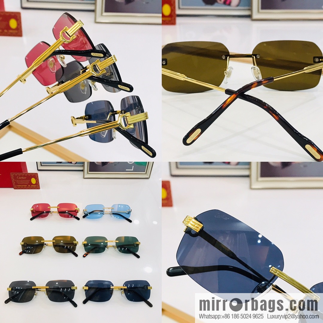 Cartier Cartier men's and women's same sunglasses