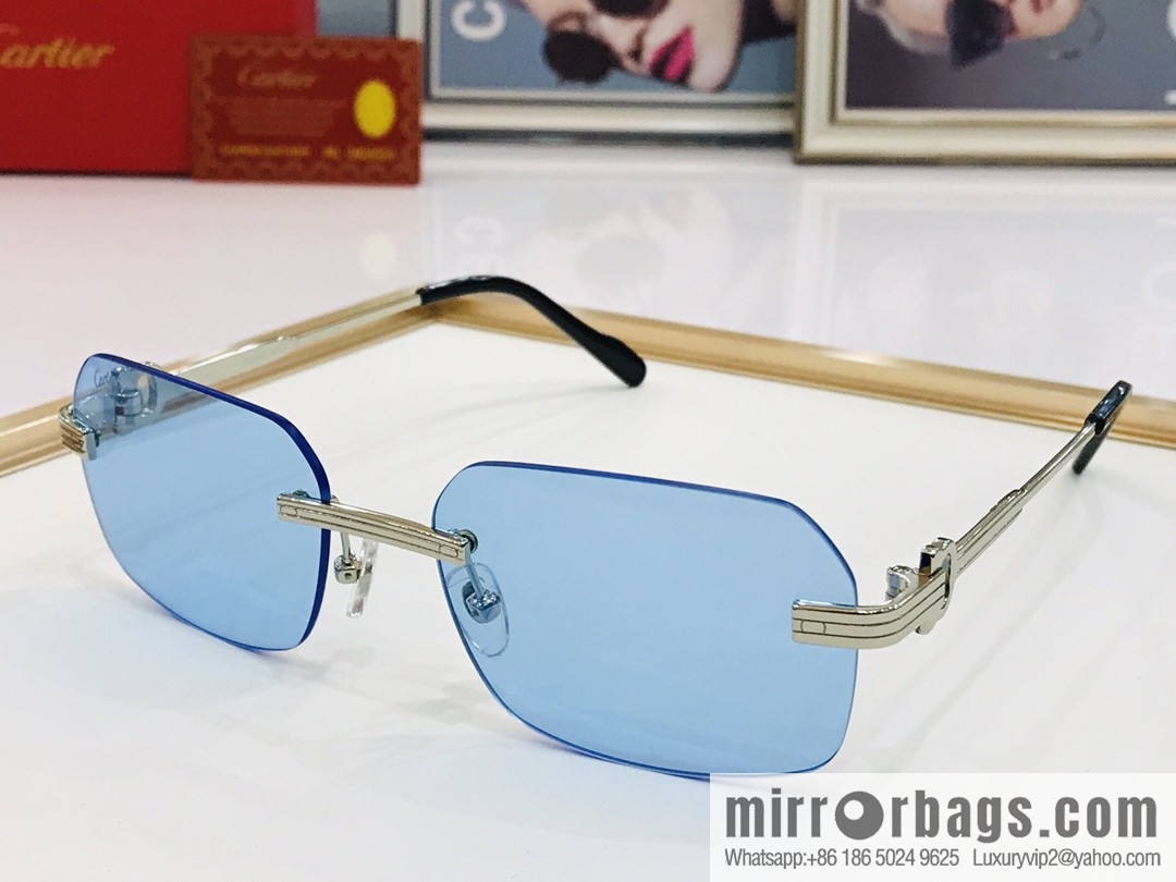 Cartier Cartier men's and women's same sunglasses