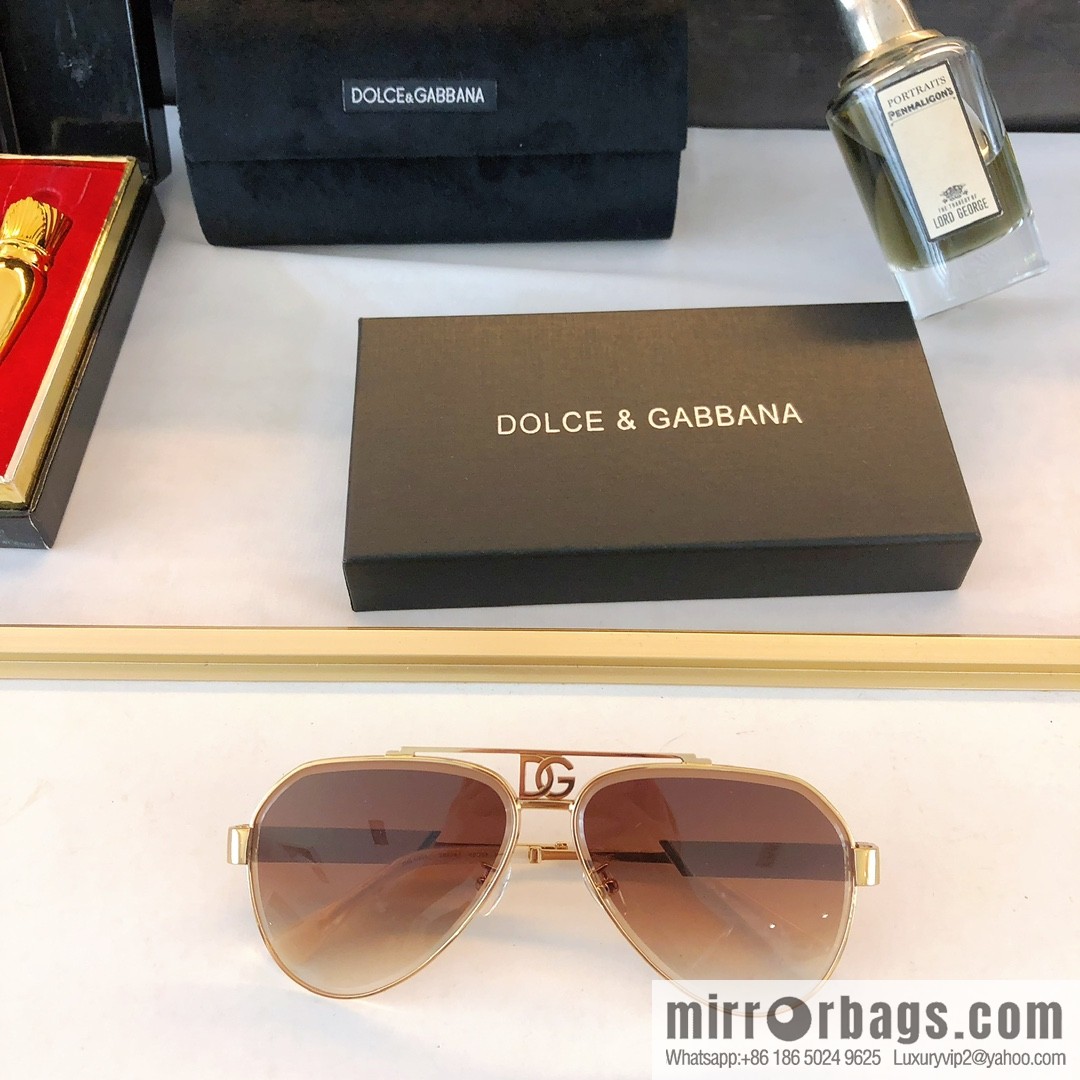 DOLCE & GABBANA Dolce & Gabbana toad-shaped unisex sunglasses