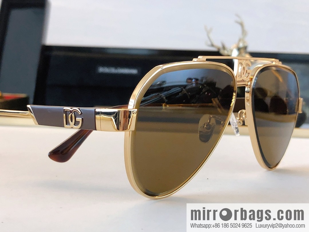 DOLCE & GABBANA Dolce & Gabbana toad-shaped unisex sunglasses