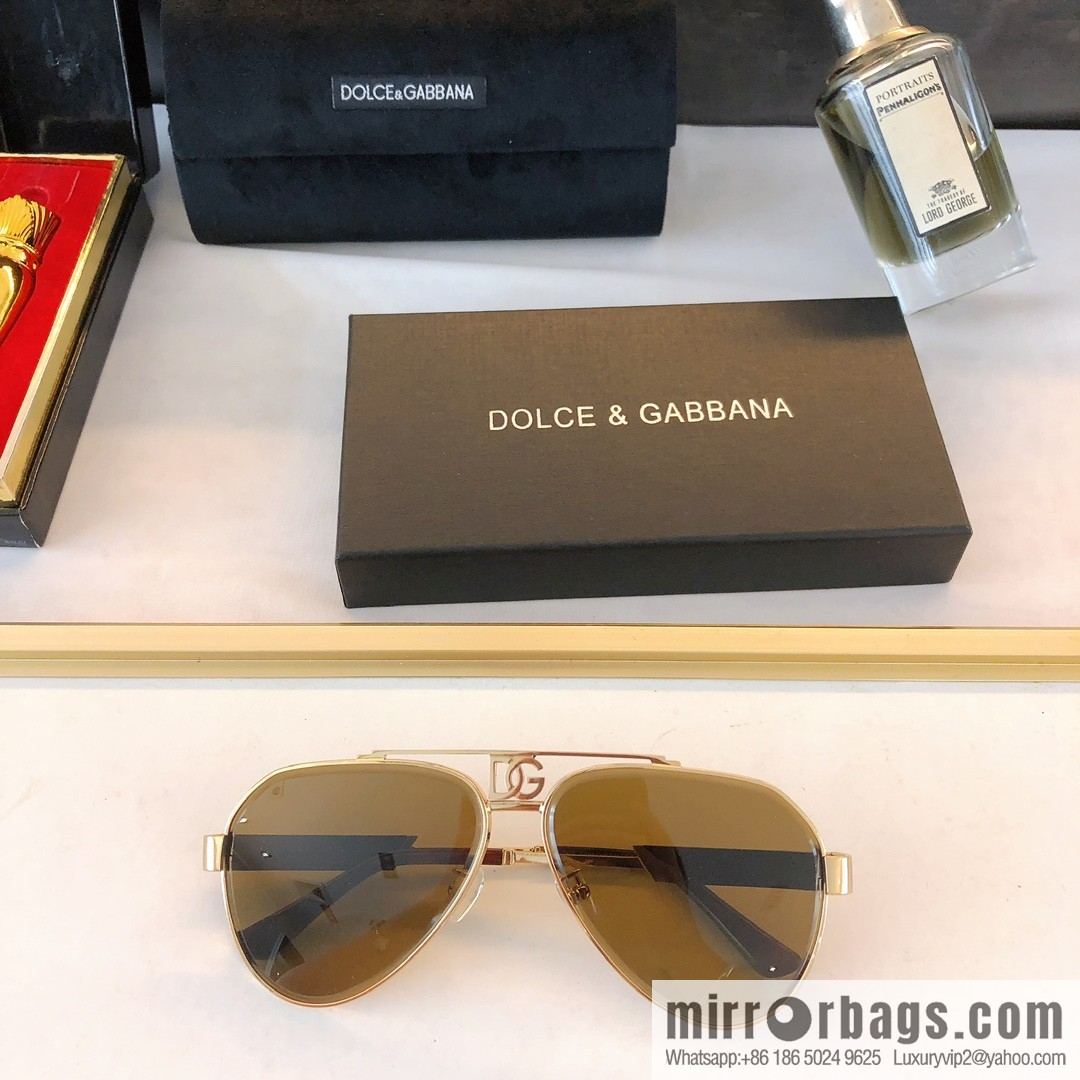 DOLCE & GABBANA Dolce & Gabbana toad-shaped unisex sunglasses