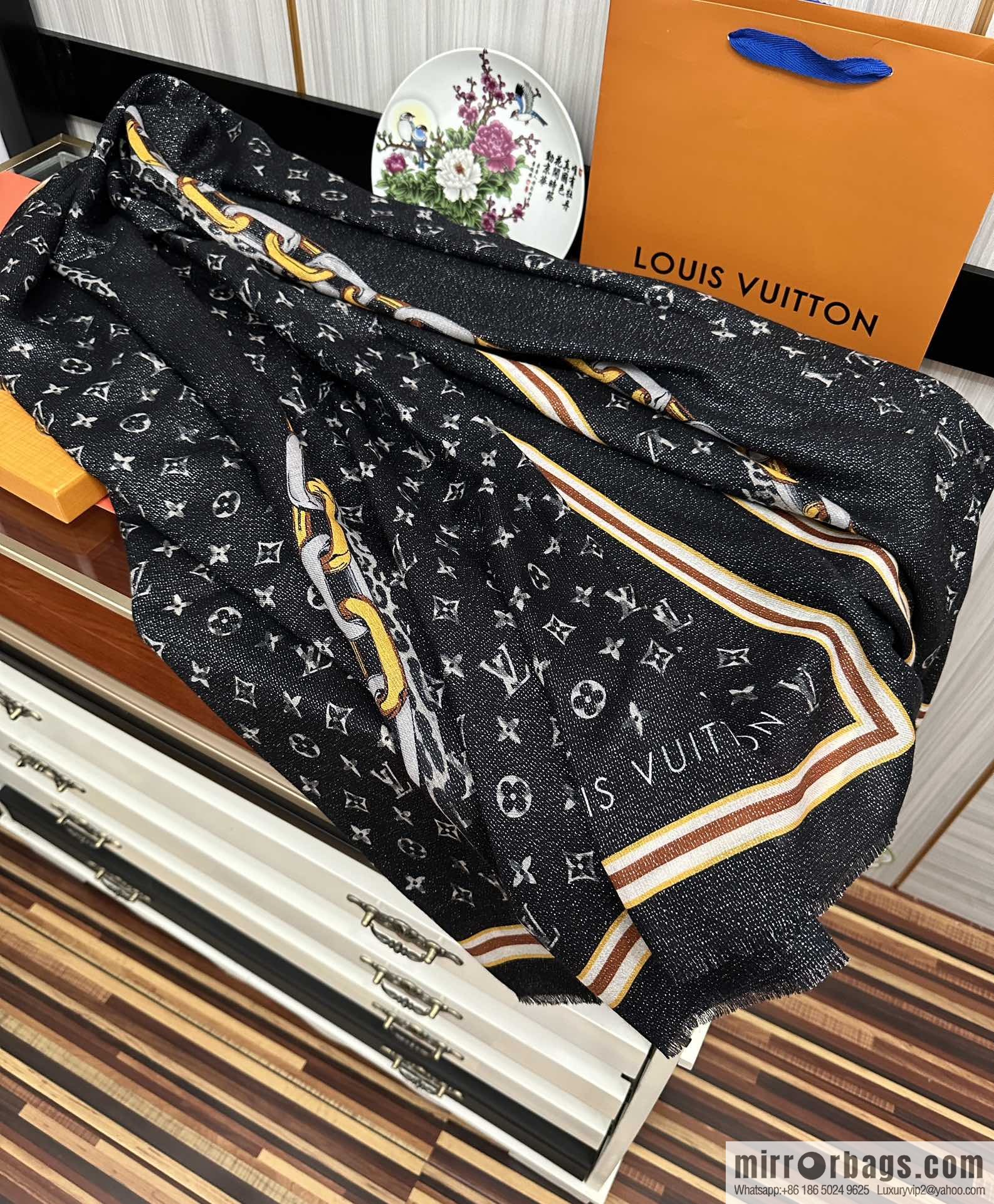 LV Louis Vuitton 2023 latest cashmere long towel