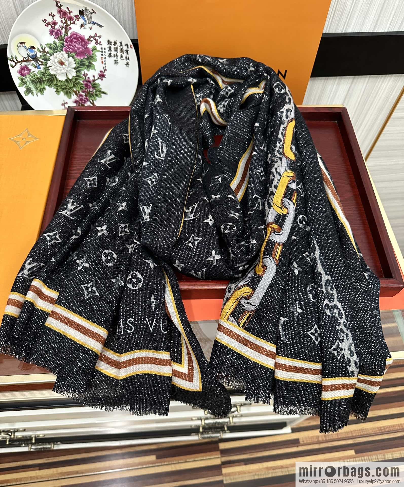 LV Louis Vuitton 2023 latest cashmere long towel