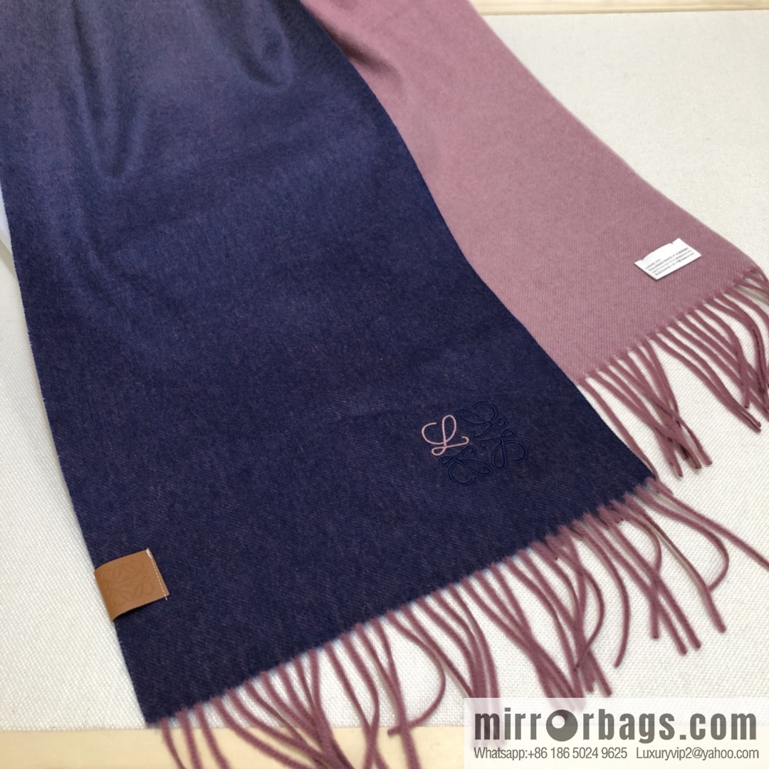 LOEWE gradual change scarf