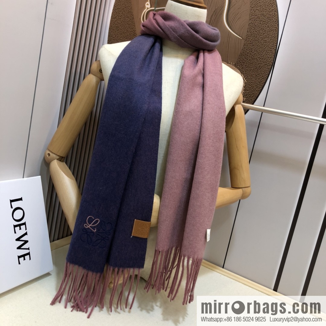 LOEWE gradual change scarf