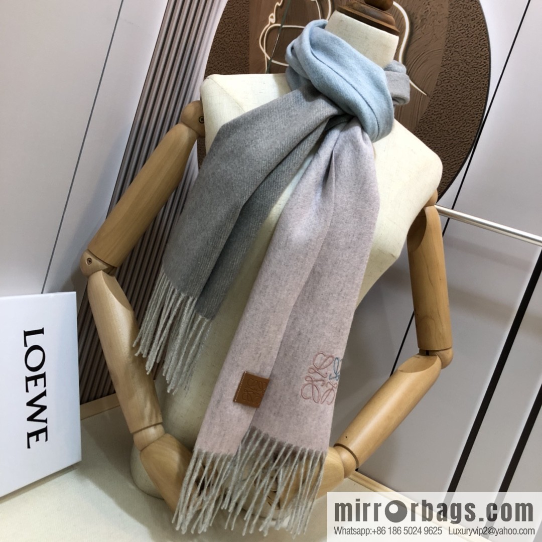 LOEWE gradual change scarf
