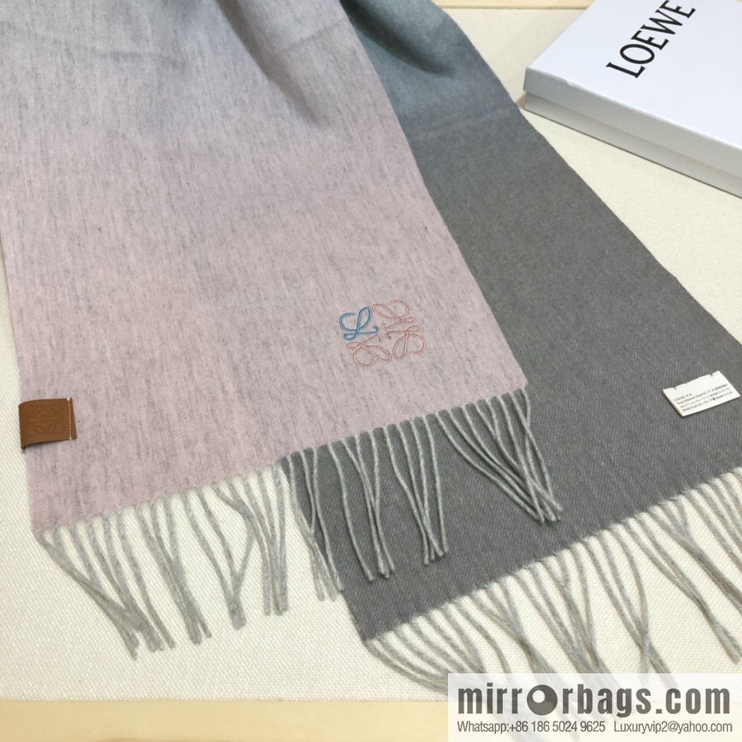 LOEWE gradual change scarf
