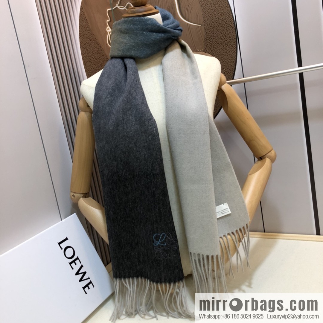 LOEWE gradual change scarf