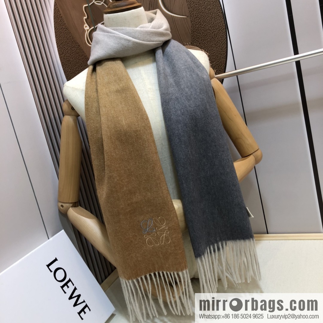 LOEWE gradual change scarf