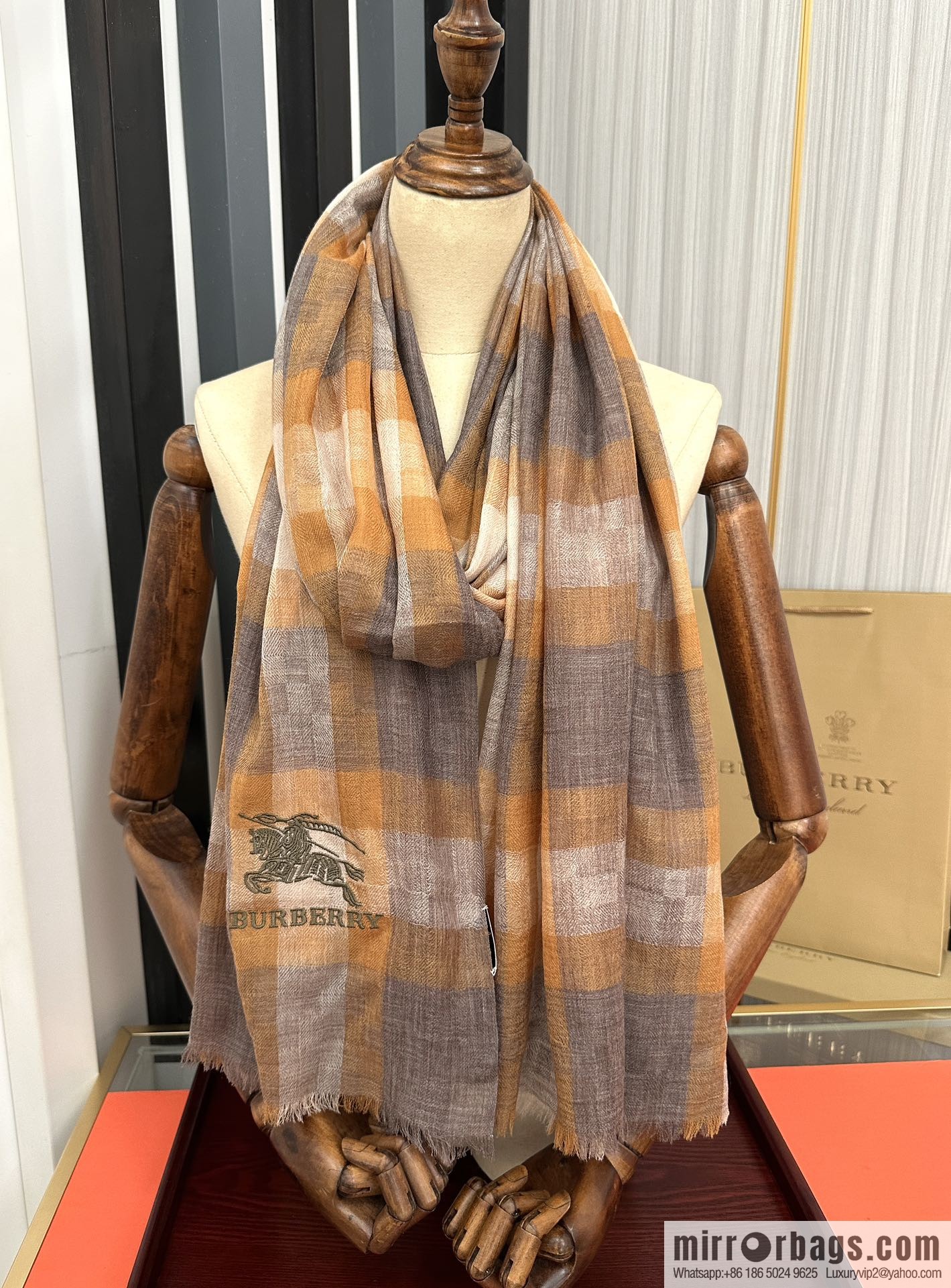 Burberry Inner Mongolia Cashmere Scarf