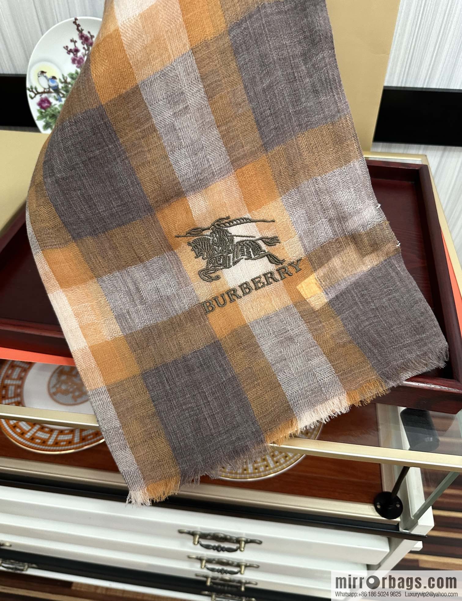 Burberry Inner Mongolia Cashmere Scarf