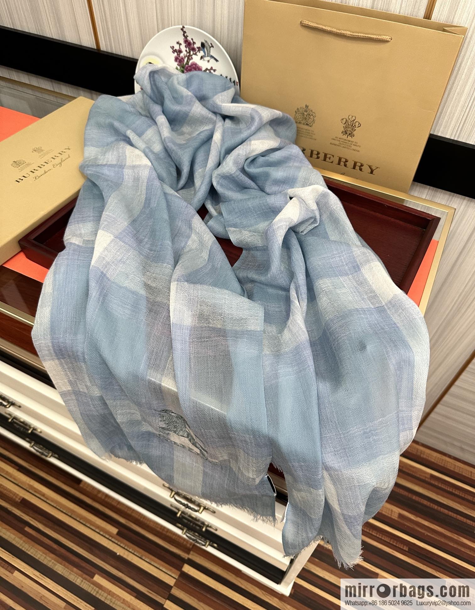 Burberry Inner Mongolia Cashmere Scarf