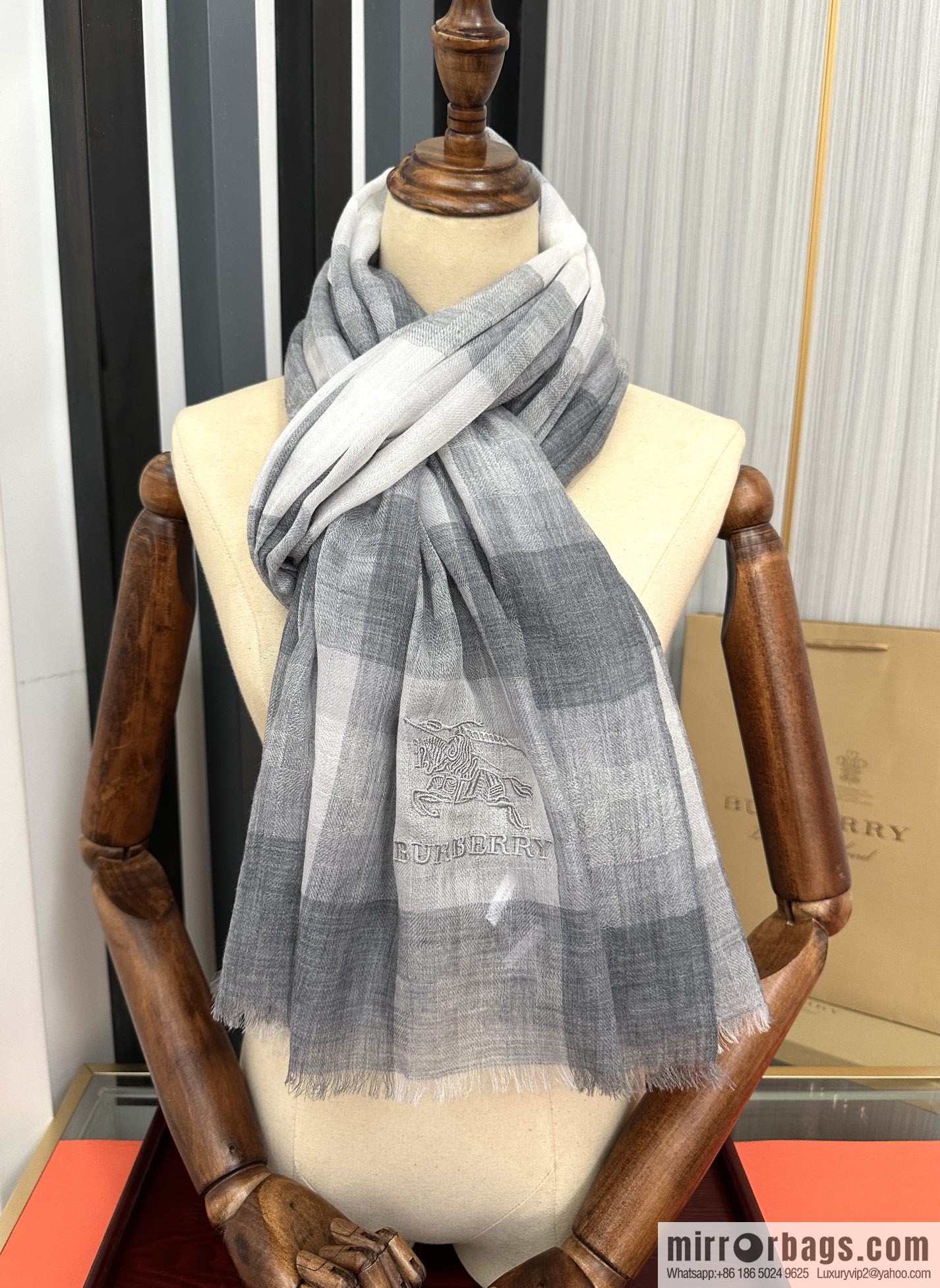 Burberry Inner Mongolia Cashmere Scarf