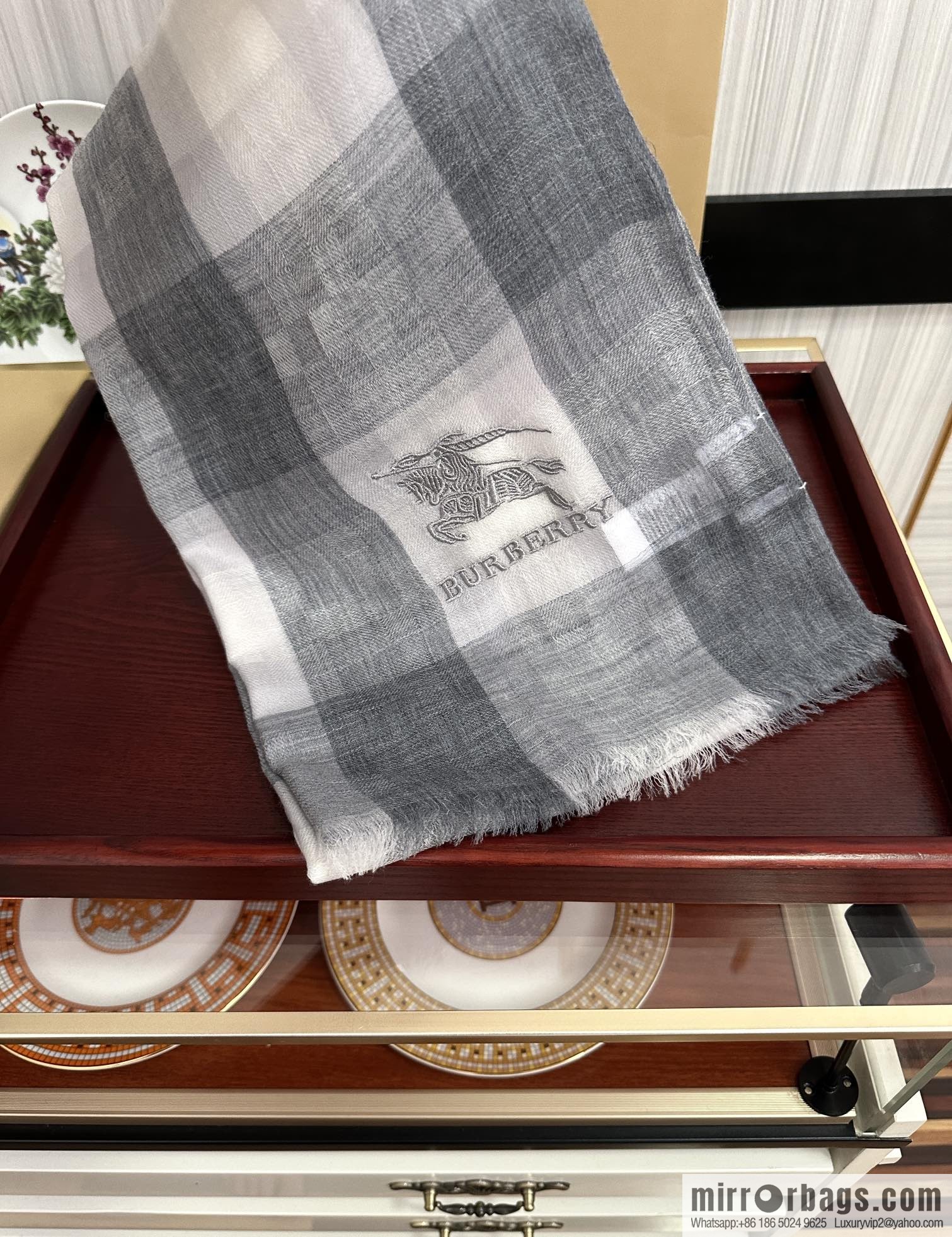 Burberry Inner Mongolia Cashmere Scarf
