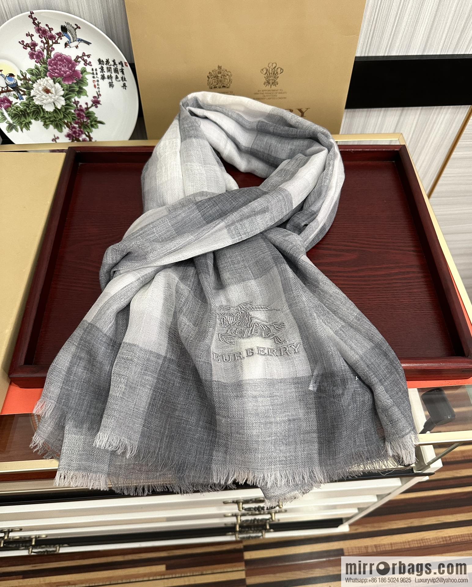 Burberry Inner Mongolia Cashmere Scarf