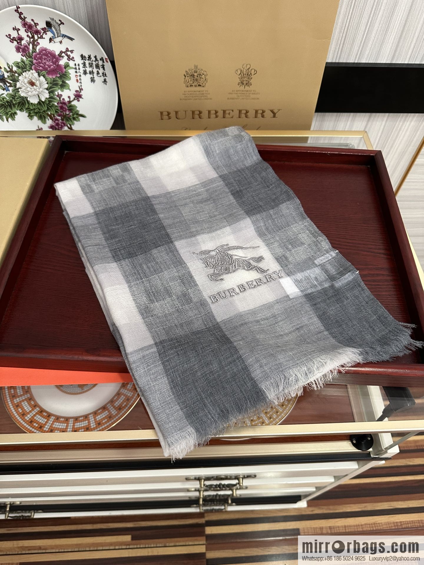 Burberry Inner Mongolia Cashmere Scarf