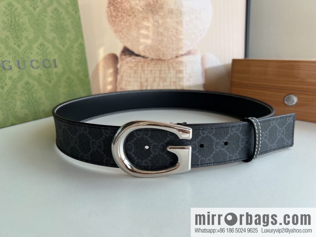 Gucci Gucci, Select Men's G-Buckle Belt 3.8cm