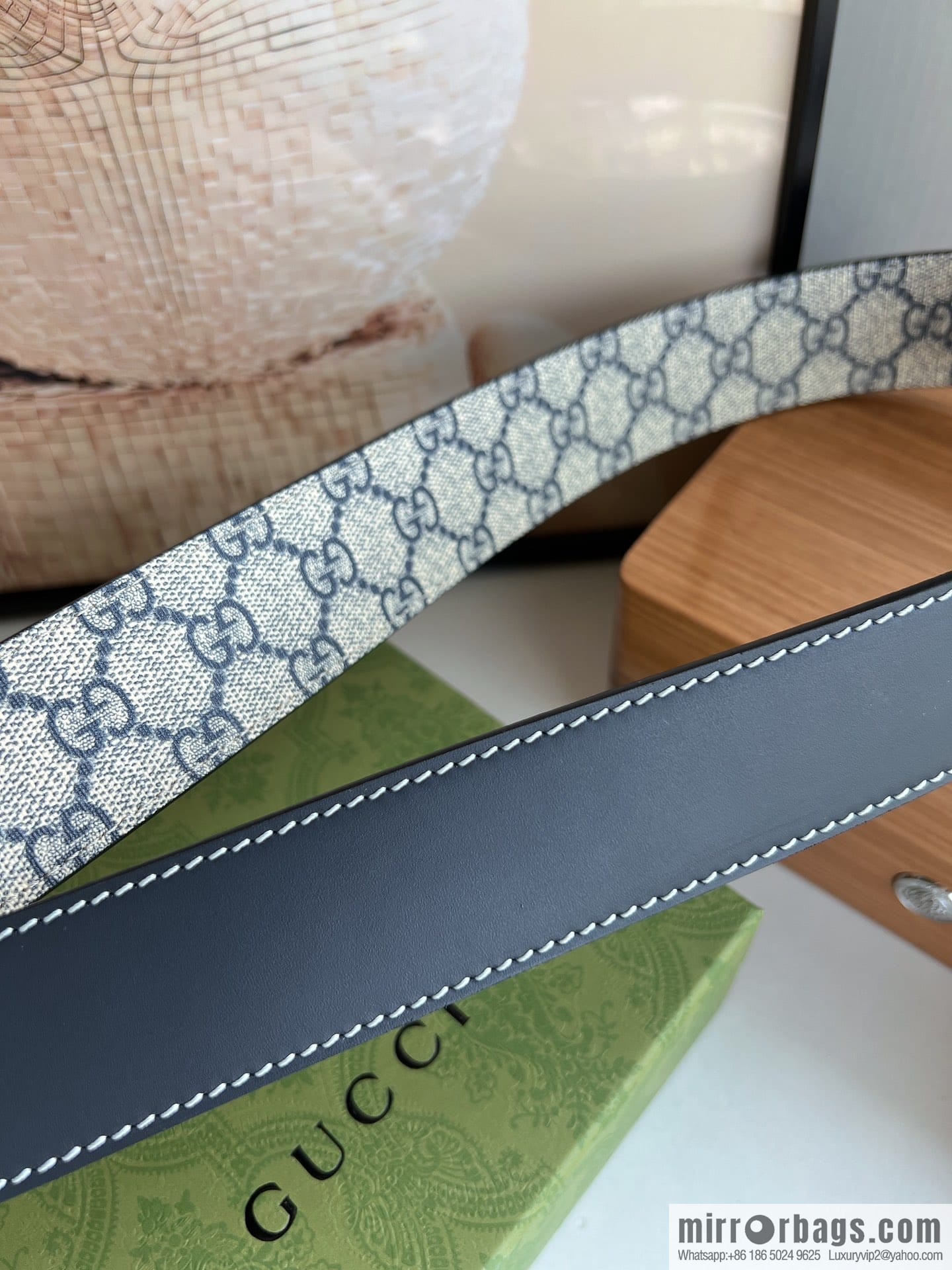 Gucci Gucci, Select Men's G-Buckle Belt 3.8cm