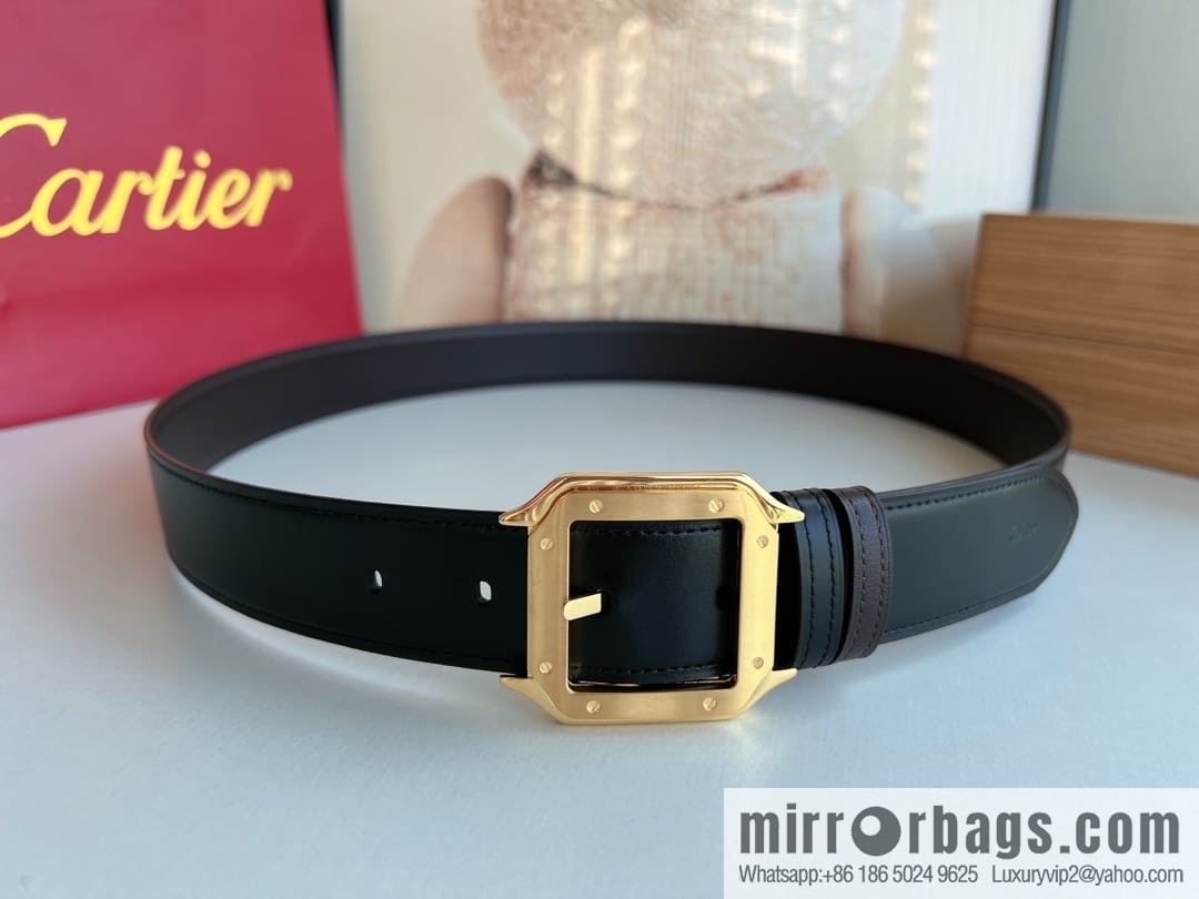 Cartier, Cowhide Double Sided Men's Belt